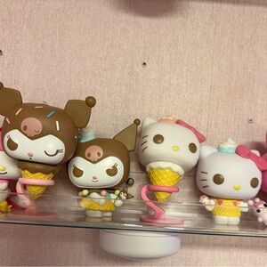 Funko pop kuromi & hello kitty sweet treat figures